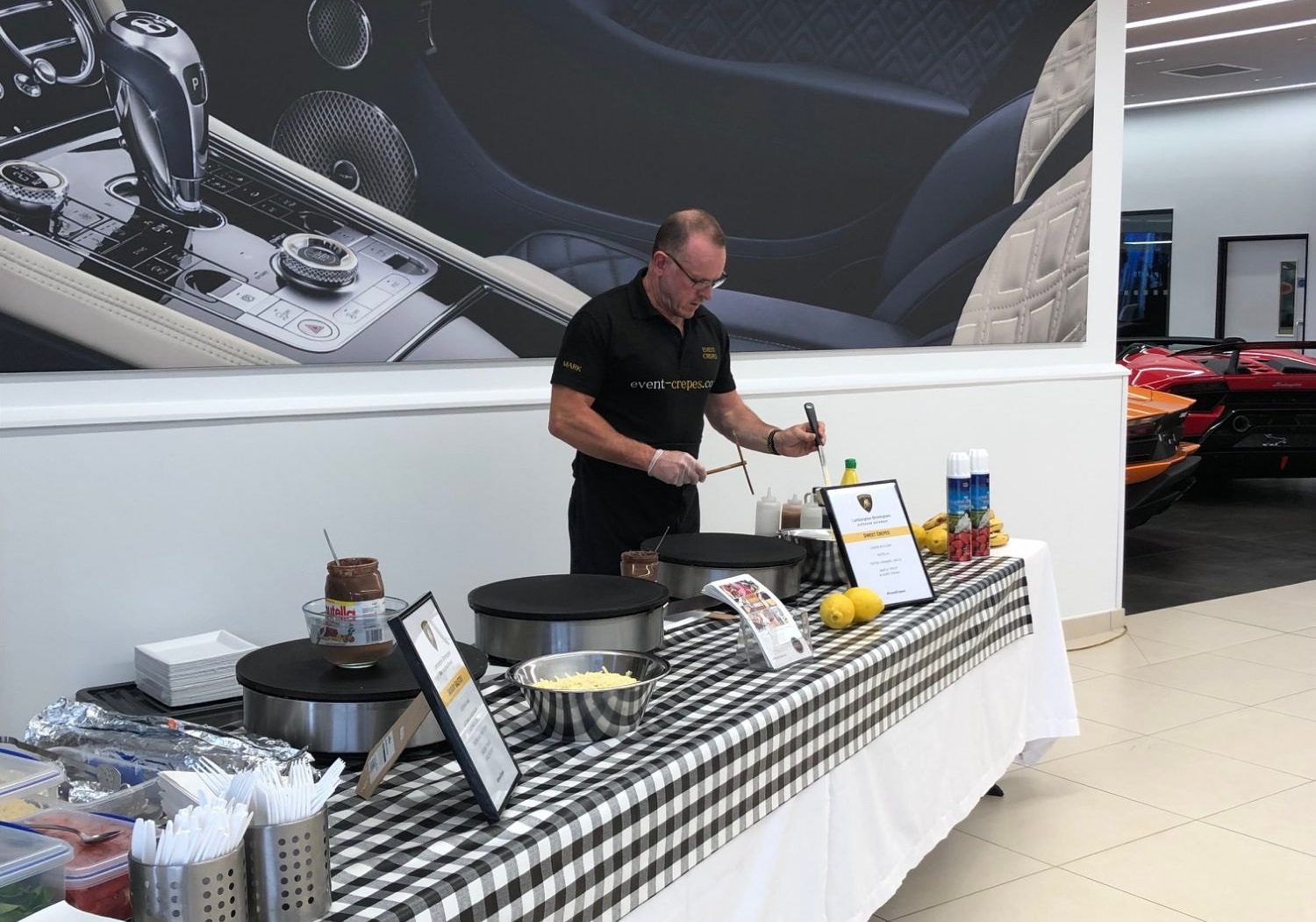 Corporate Crepe Bar Hire | Hinckley & Midlands