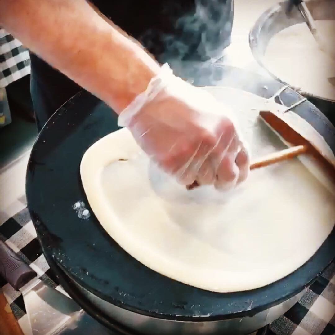 Making a fresh Crepe | Hinckley & midlands